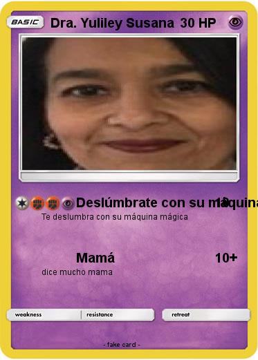 Pokemon Dra. Yuliley Susana