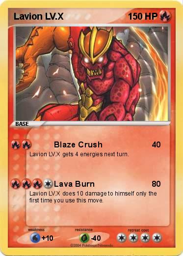 Pokemon Lavion LV.X