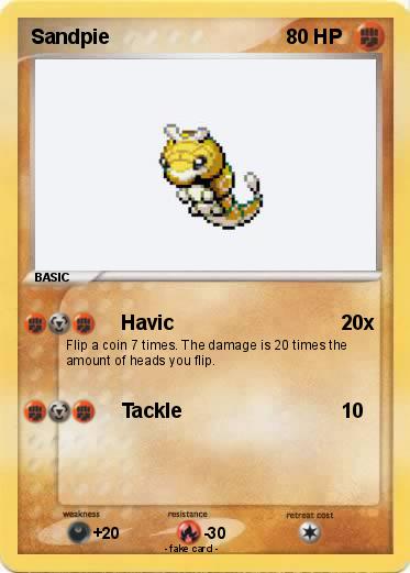 Pokemon Sandpie