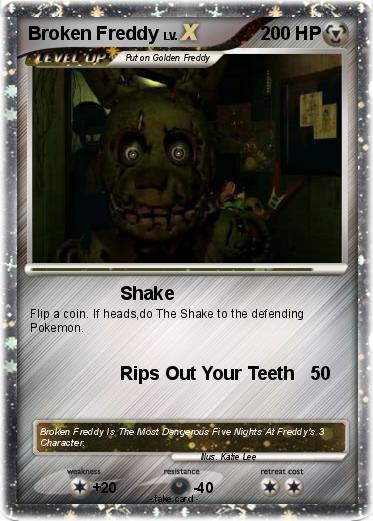 Pokemon Broken Freddy