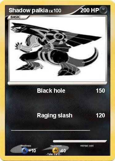 Pokemon Shadow palkia