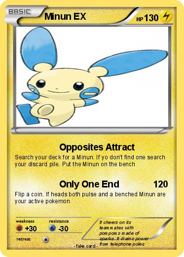 Pokemon Minun EX