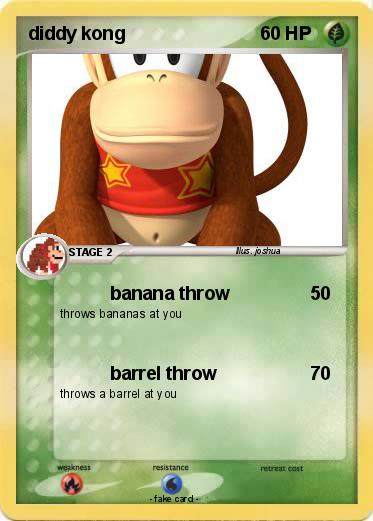 Pokemon diddy kong