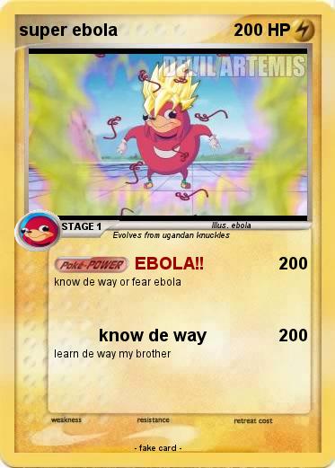 Pokemon super ebola
