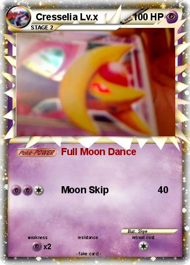 Pokemon Cresselia Lv.x