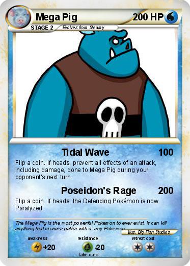 Pokemon Mega Pig