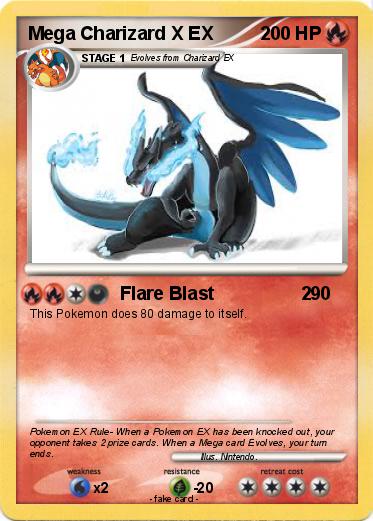 Pokemon Mega Charizard X EX