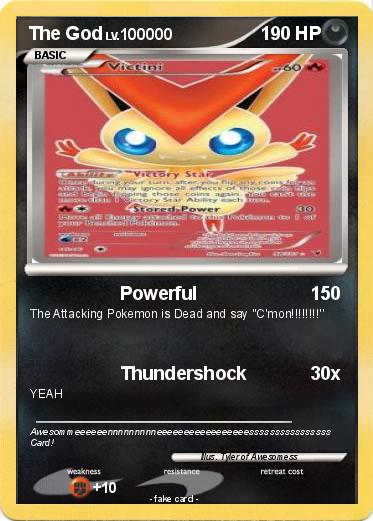 Pokemon The God
