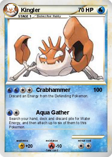 Pokemon Kingler