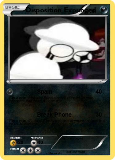 Pokemon Disposition Expunged