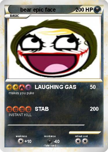 Pokemon bear epic face