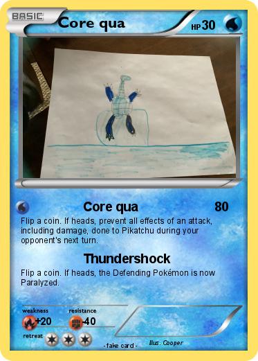 Pokemon Core qua