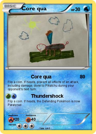 Pokemon Core qua