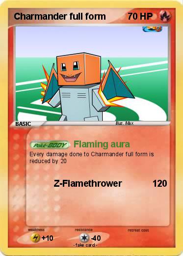 Pokemon Charmander full form