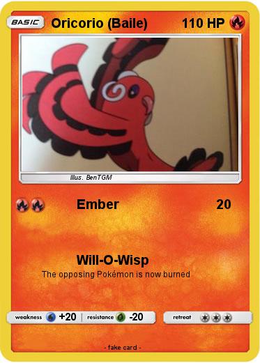 Pokemon Oricorio (Baile)