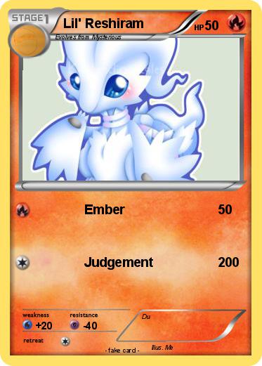 Pokemon Lil' Reshiram
