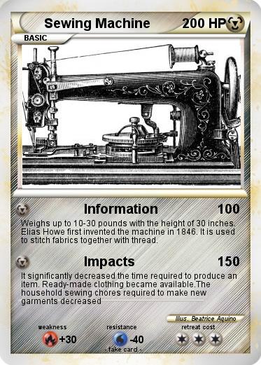 Pokemon Sewing Machine