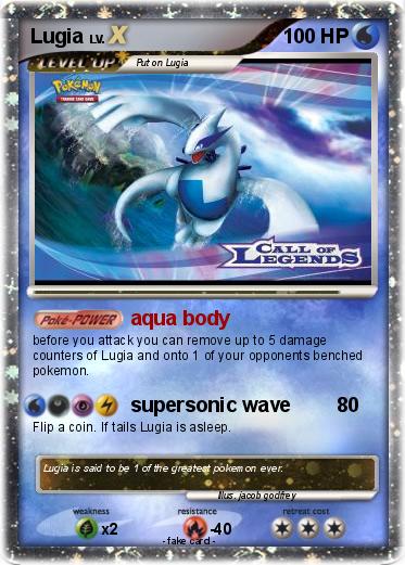 Pokemon Lugia