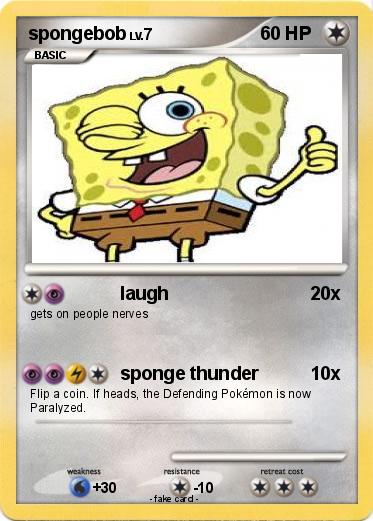 Pokemon spongebob