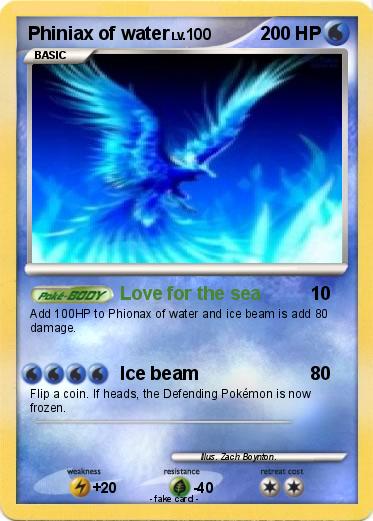 Pokemon Phiniax of water