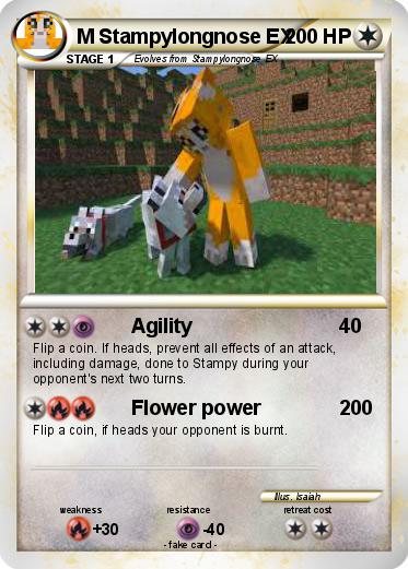 Pokemon M Stampylongnose EX