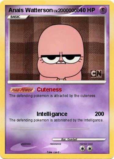 Pokemon Anais Watterson