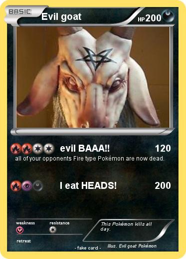 Pokemon Evil goat