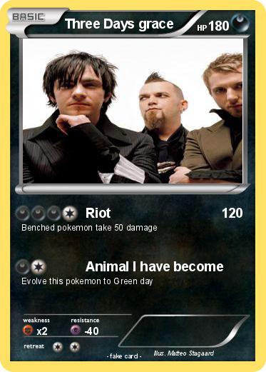 Pokemon Three Days grace