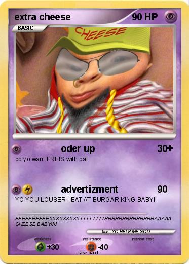 Pokemon extra cheese