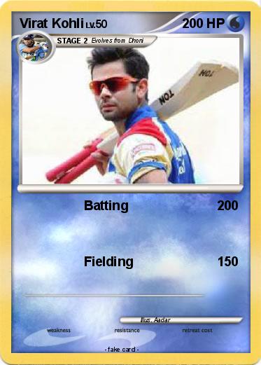 Pokemon Virat Kohli