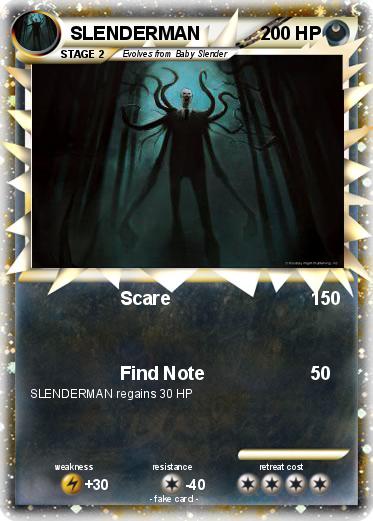 Pokemon SLENDERMAN