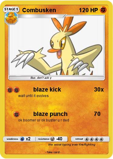 Pokemon Combusken