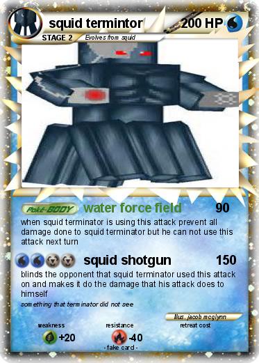 Pokemon squid termintor
