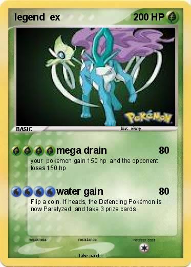 Pokemon legend  ex