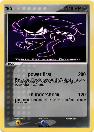 Pokemon tko