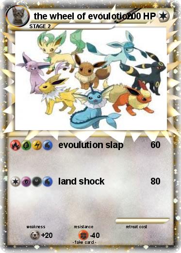Pokemon the wheel of evoulotion