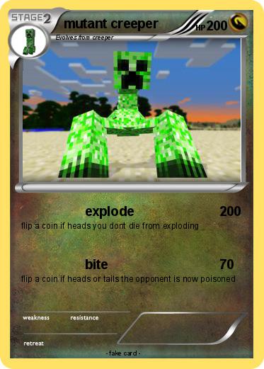 Pokemon mutant creeper