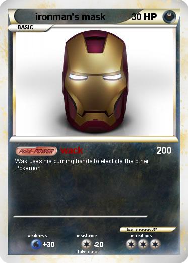 Pokemon ironman's mask