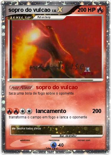 Pokemon sopro do vulcao