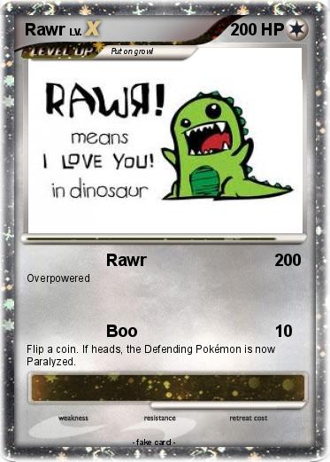 Pokemon Rawr