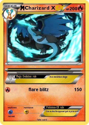 Pokemon Charizard X