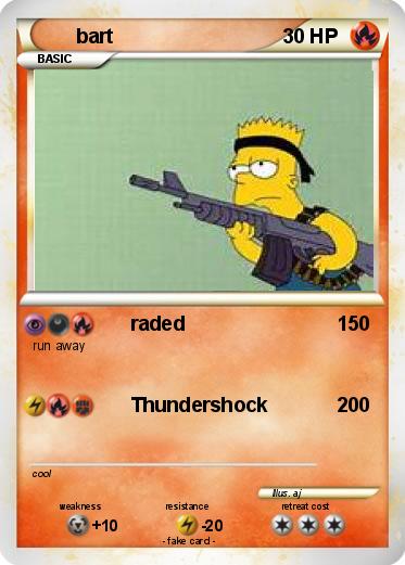 Pokemon bart