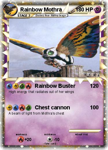 Pokemon Rainbow Mothra