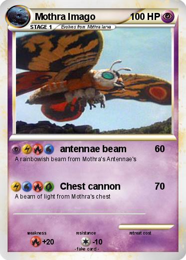 Pokemon Mothra Imago