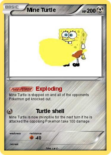 Pokemon Mine Turtle