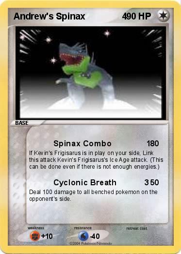 Pokemon Andrew's Spinax               4