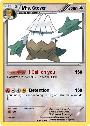 Pokemon Mrs. Stover