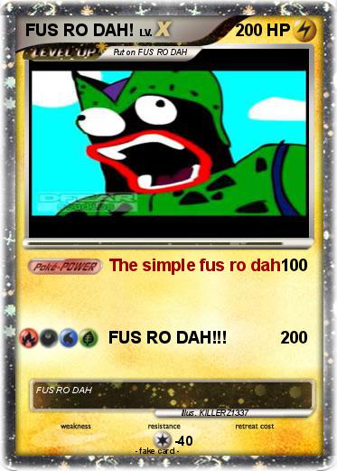 Pokemon FUS RO DAH!