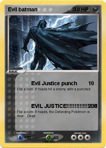 Pokemon Evil batman