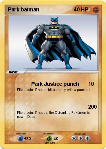 Pokemon Park batman